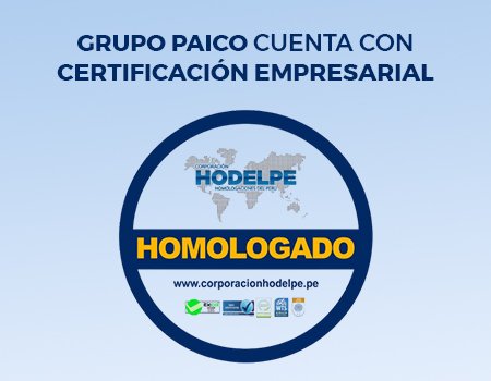 Certificación Empresarial HODELPE PERÚ